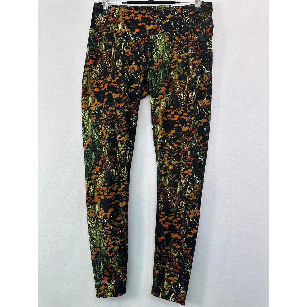 Burton DryRide Acid Flora Print Lightweight Base Layer Leggings Size Small - Picture 5 of 12